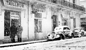 Sidi-Bel-Abbes - Hiver 1954